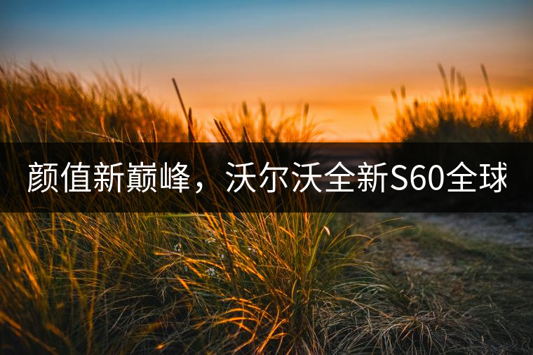 顏值新巔峰，沃爾沃全新S60全球首發(fā)，混動+四驅(qū)最大415馬力