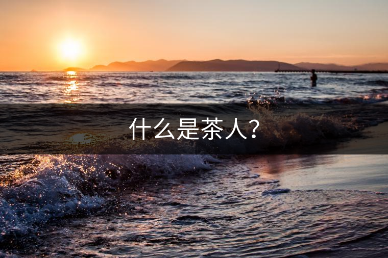 什么是茶人？