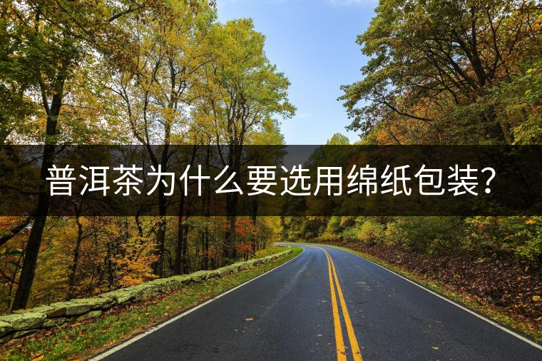 普洱茶為什么要選用綿紙包裝？