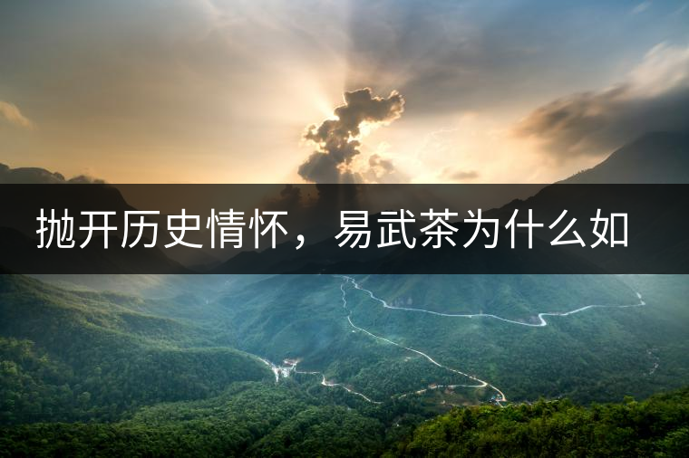 拋開歷史情懷，易武茶為什么如此受歡迎？