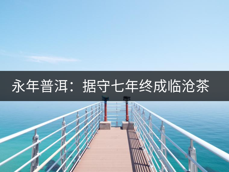永年普洱:據(jù)守七年終成臨滄茶區(qū)模范 永年普洱:據(jù)守七年終成臨滄茶區(qū)模范