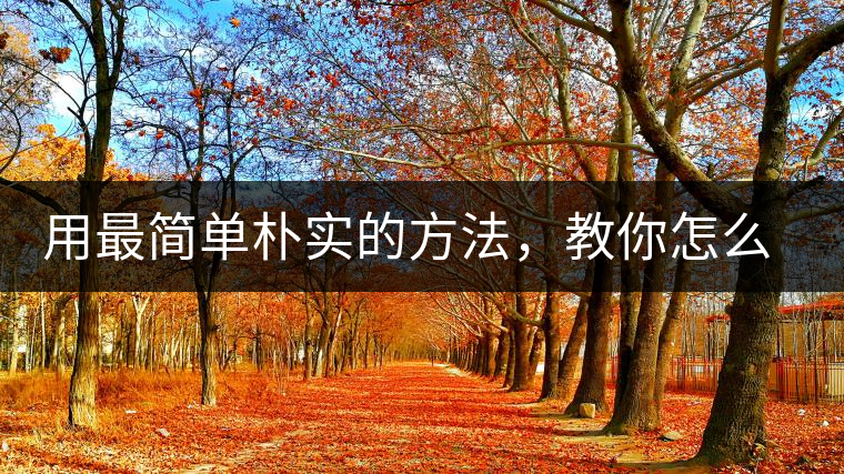 用最簡單樸實的方法，教你怎么泡好一杯普洱茶？