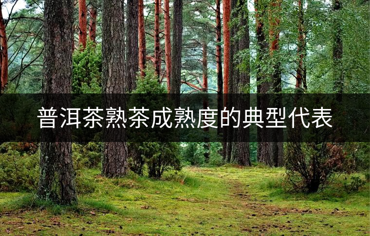 普洱茶熟茶成熟度的典型代表 普洱茶熟茶成熟度的典型代表