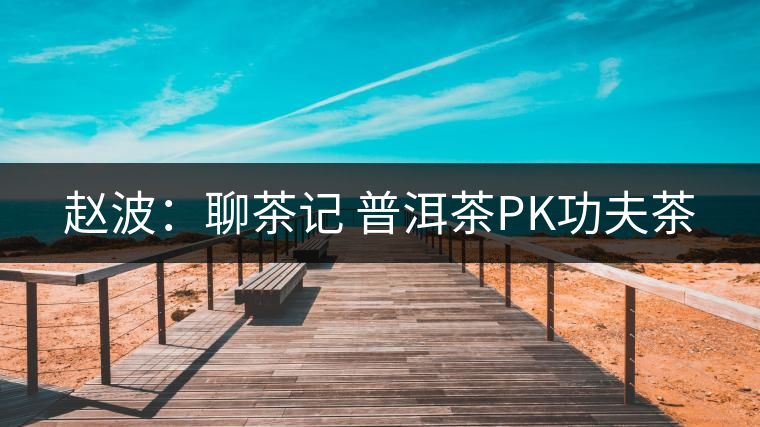 趙波:聊茶記 普洱茶PK功夫茶 趙波:聊茶記 普洱茶PK功夫茶