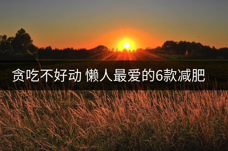 貪吃不好動(dòng) 懶人最愛的6款減肥茶 貪吃不好動(dòng) 懶人最愛的6款減肥茶