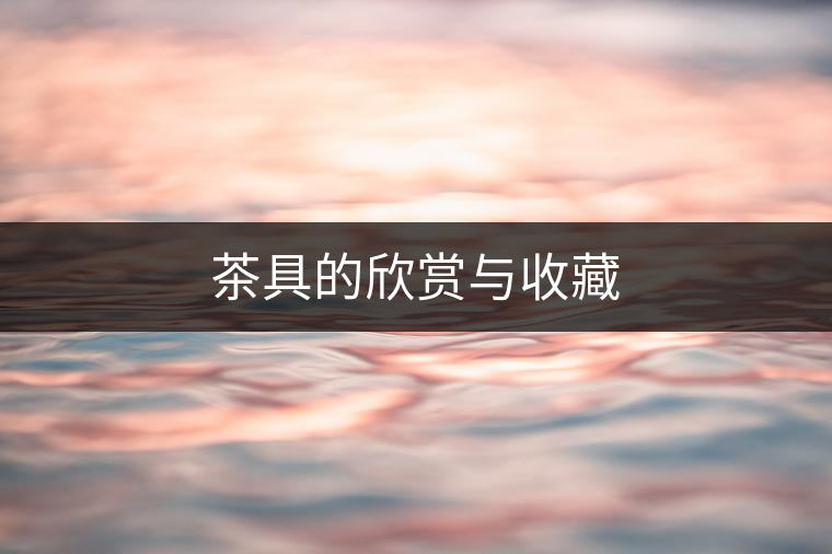 茶具的欣賞與收藏 茶具的欣賞與收藏