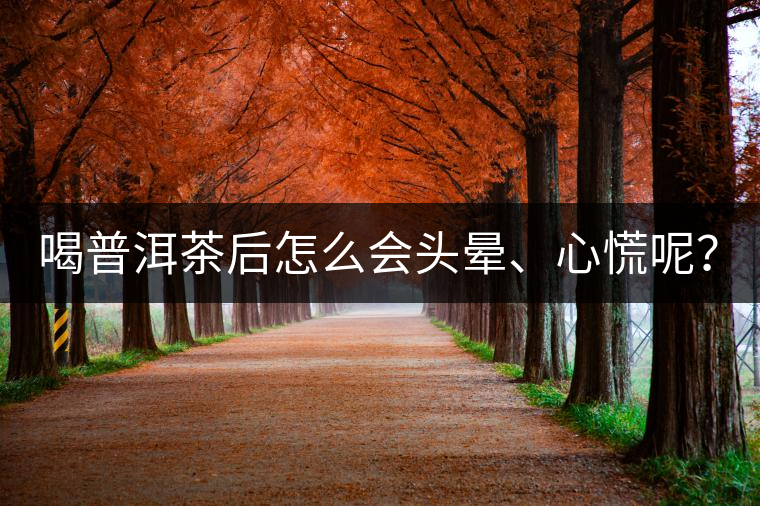 喝普洱茶后怎么會頭暈、心慌呢？