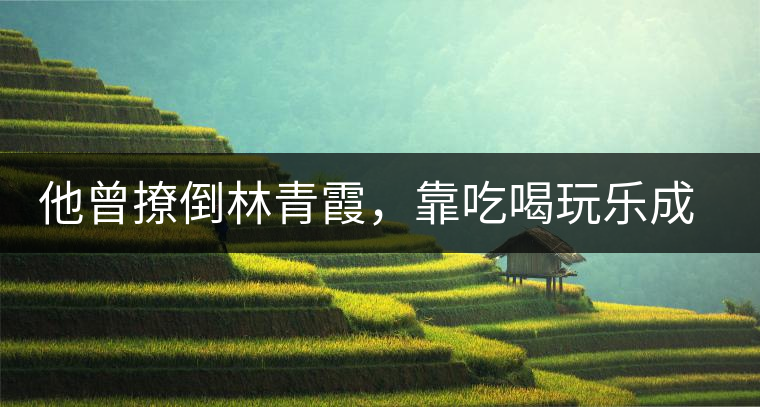 他曾撩倒林青霞，靠吃喝玩樂成為活得最明白的中國人