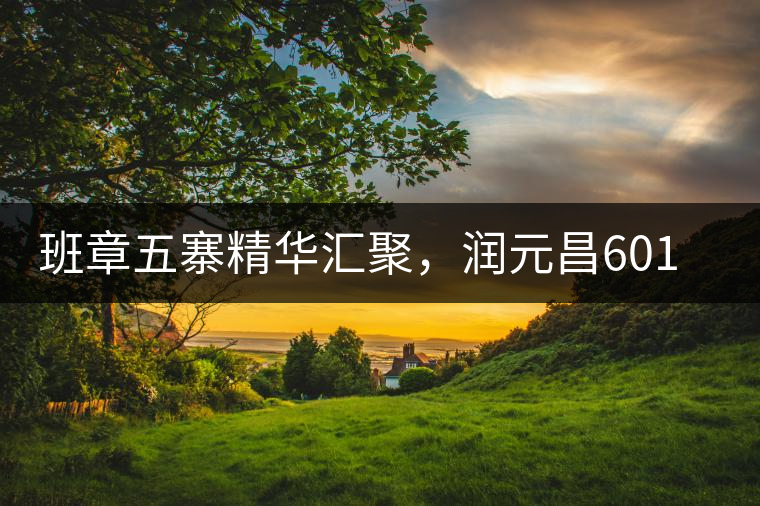 班章五寨精華匯聚，潤元昌601班章之春震撼來襲