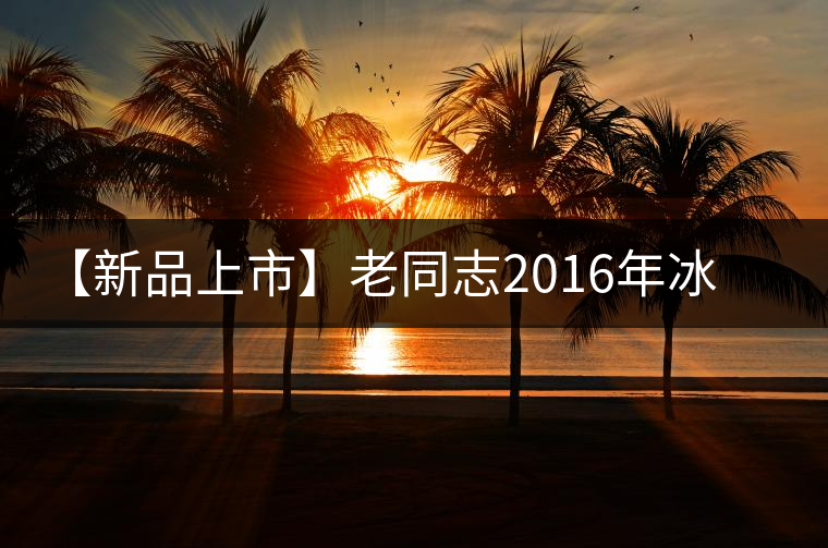【新品上市】老同志2016年冰島地界 【新品上市】老同志2016年冰島地界