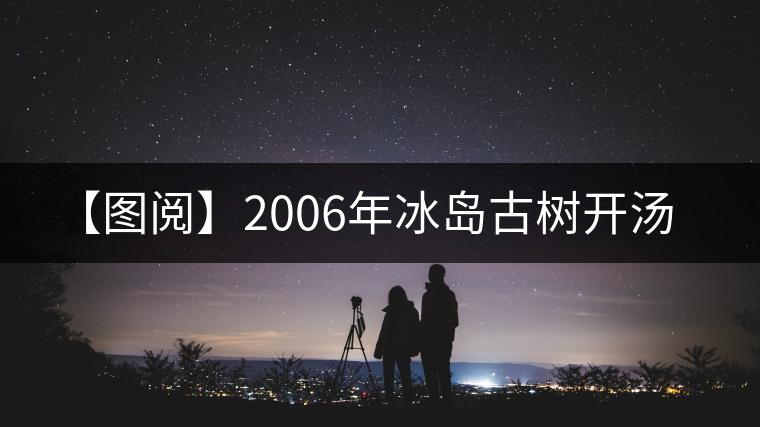 【圖閱】2006年冰島古樹開湯 【圖閱】2006年冰島古樹開湯