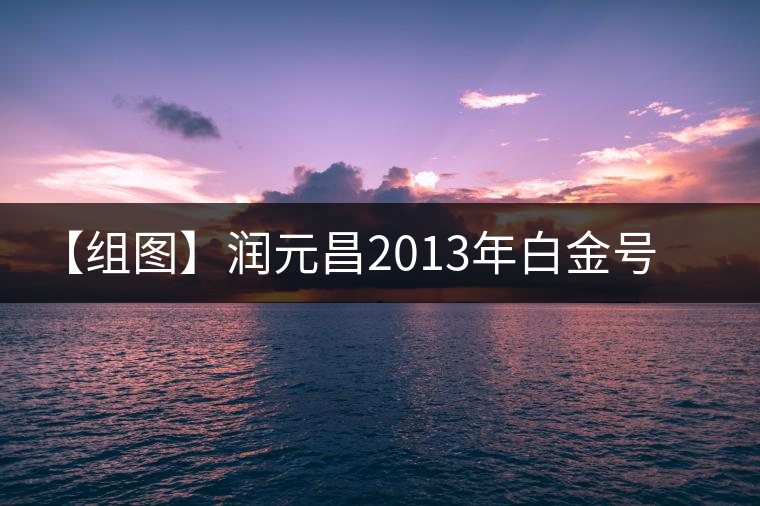 【組圖】潤元昌2013年白金號(hào)開湯