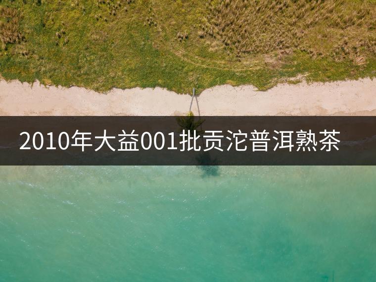2010年大益001批貢沱普洱熟茶鑒賞 2010年大益001批貢沱普洱熟茶鑒賞