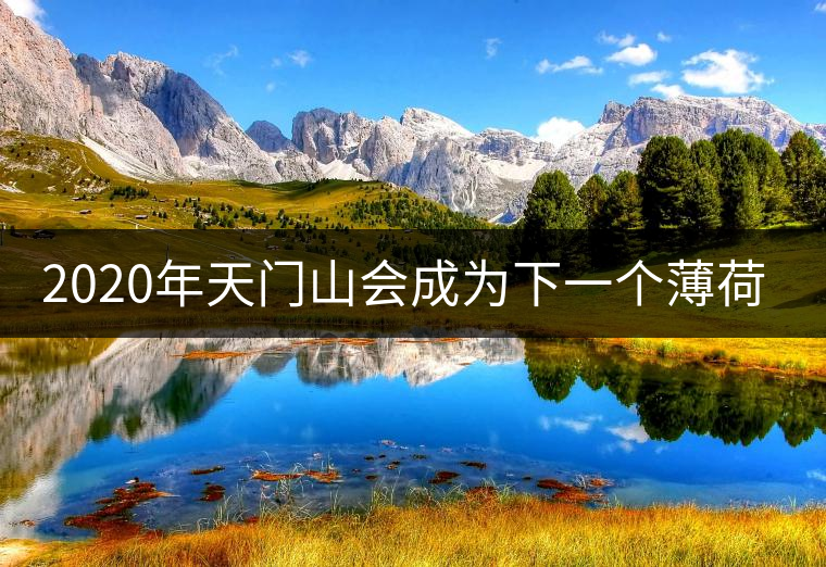 2020年天門山會(huì)成為下一個(gè)薄荷塘嗎？