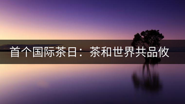 首個(gè)國(guó)際茶日：茶和世界共品攸樂(lè)貢茶
