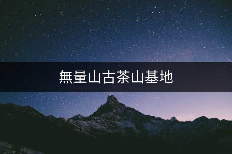 無量山古茶山基地