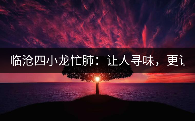 臨滄四小龍忙肺：讓人尋味，更讓人回味！