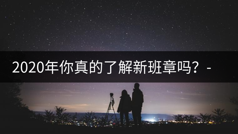 2020年你真的了解新班章嗎？-易武中聘號