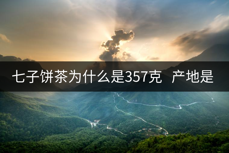 七子餅茶為什么是357克   產(chǎn)地是哪里？