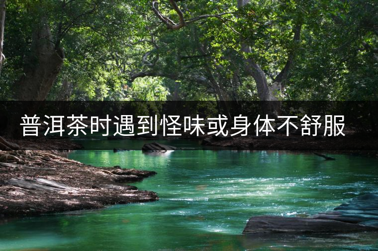 普洱茶時遇到怪味或身體不舒服時，怎么破？