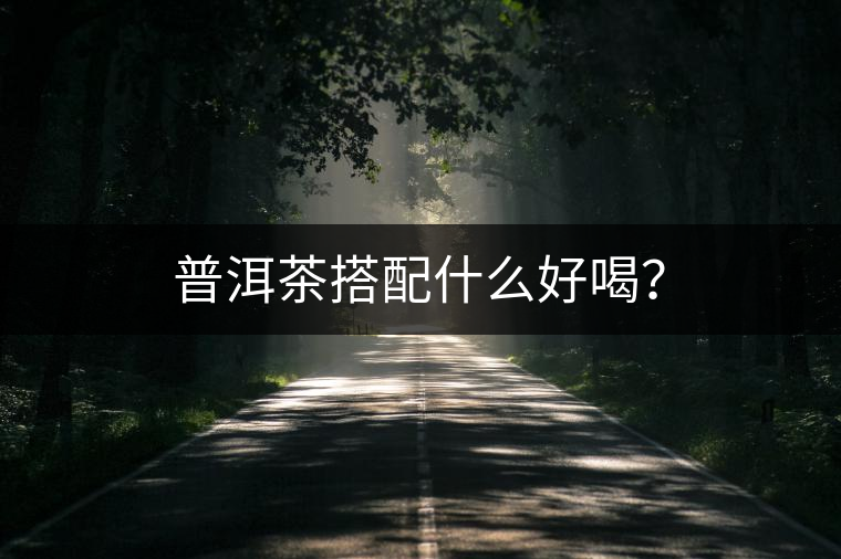 普洱茶搭配什么好喝？