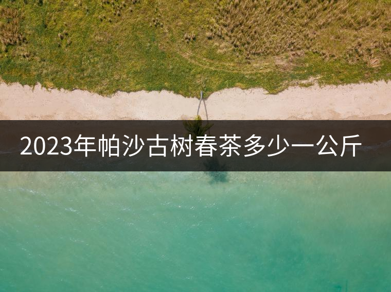 2023年帕沙古樹(shù)春茶多少一公斤？