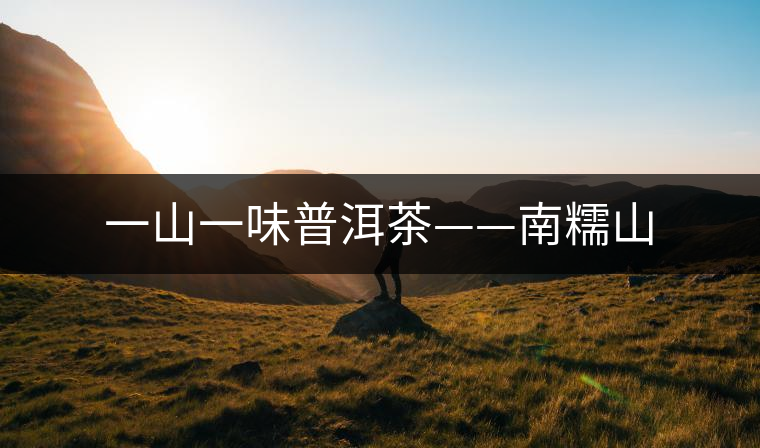 一山一味普洱茶——南糯山 一山一味普洱茶——南糯山
