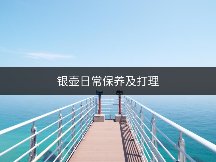 銀壺日常保養(yǎng)及打理